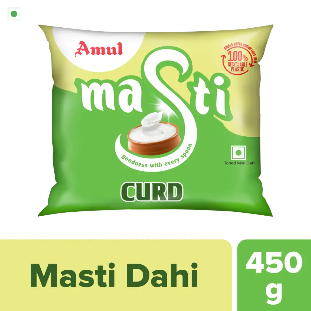 Amul - Curd 450g - Masti Dahi
