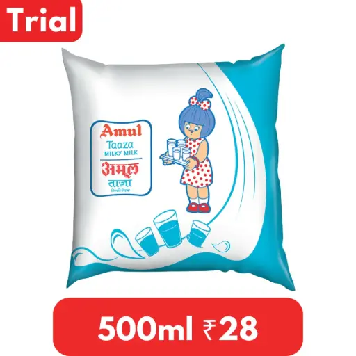 Amul - Toned Milk - 500ml - for 7 Days